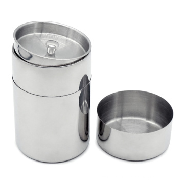 Airthight Double Lids Loose Tea Sacds Canistry Canister